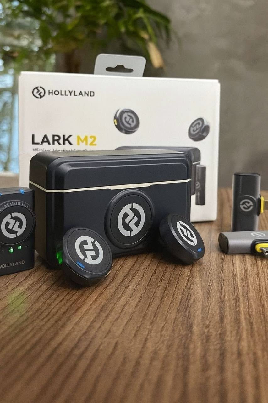 🎤 Hollyland Lark M2 – Microphone Sans Fil Professionnel