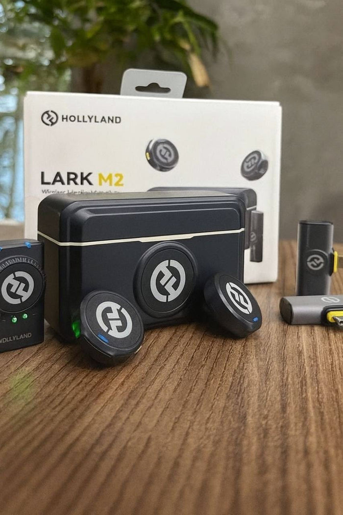 🎤 Hollyland Lark M2 – Microphone Sans Fil Professionnel